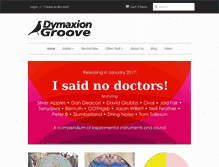 Tablet Screenshot of dymaxiongroove.com